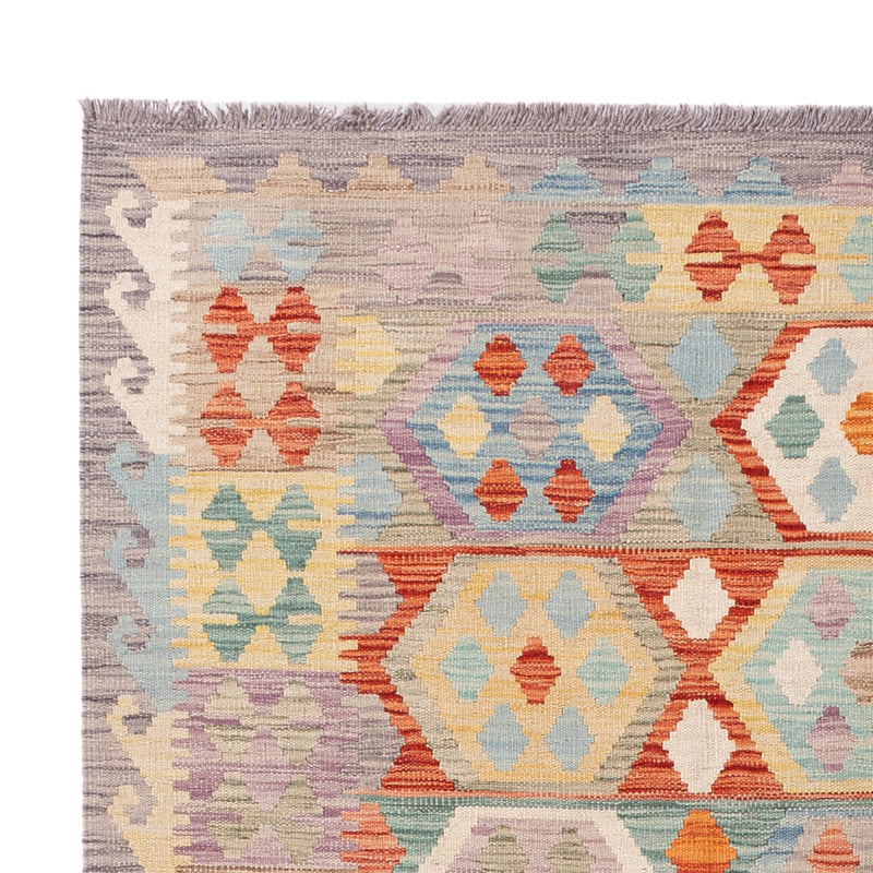 Kelim Teppich - Splash - 203 x 152 cm - bunt