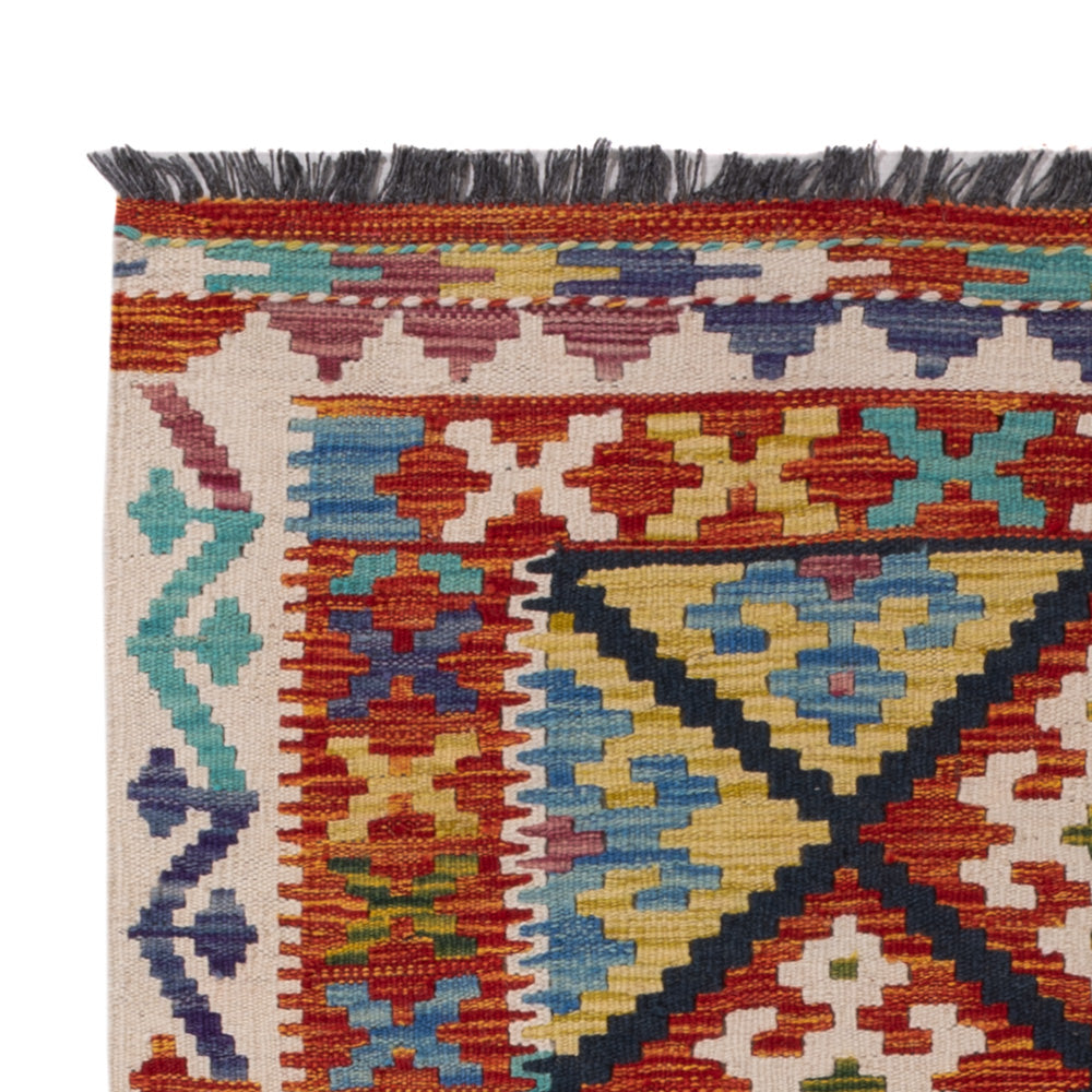 Kilim Maimana Tappeto 145x100cm - Tappeto di lana