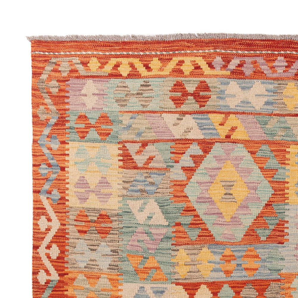 Kelim Teppich - Splash - 236 x 173 cm - bunt