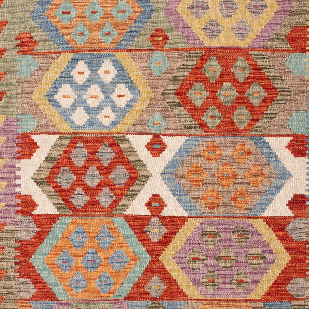 Kelim Teppich - Splash - 250 x 168 cm - bunt