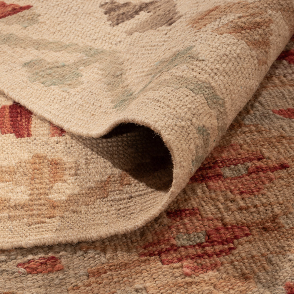 Kelim Teppich - Splash - 248 x 175 cm - bunt