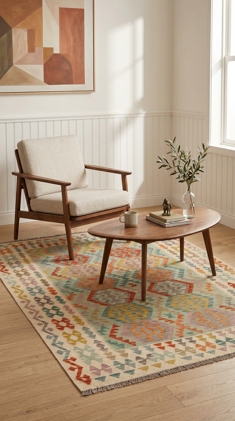 Kilim Maimene Tappeto 240x170cm - Tappeto di lana