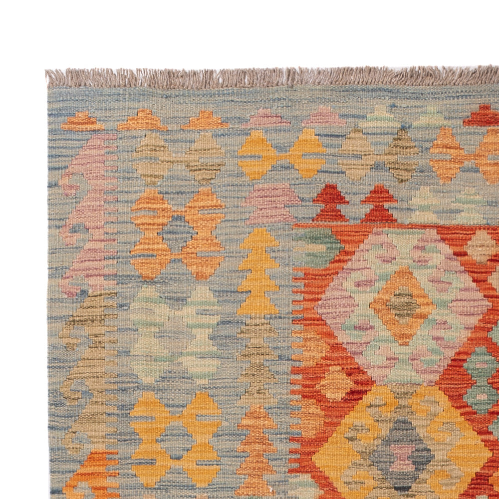Kilim Maimana Tappeto 206x145cm - Tappeto di lana