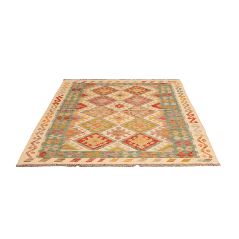 Kelim Teppich - Splash - 200 x 149 cm - bunt