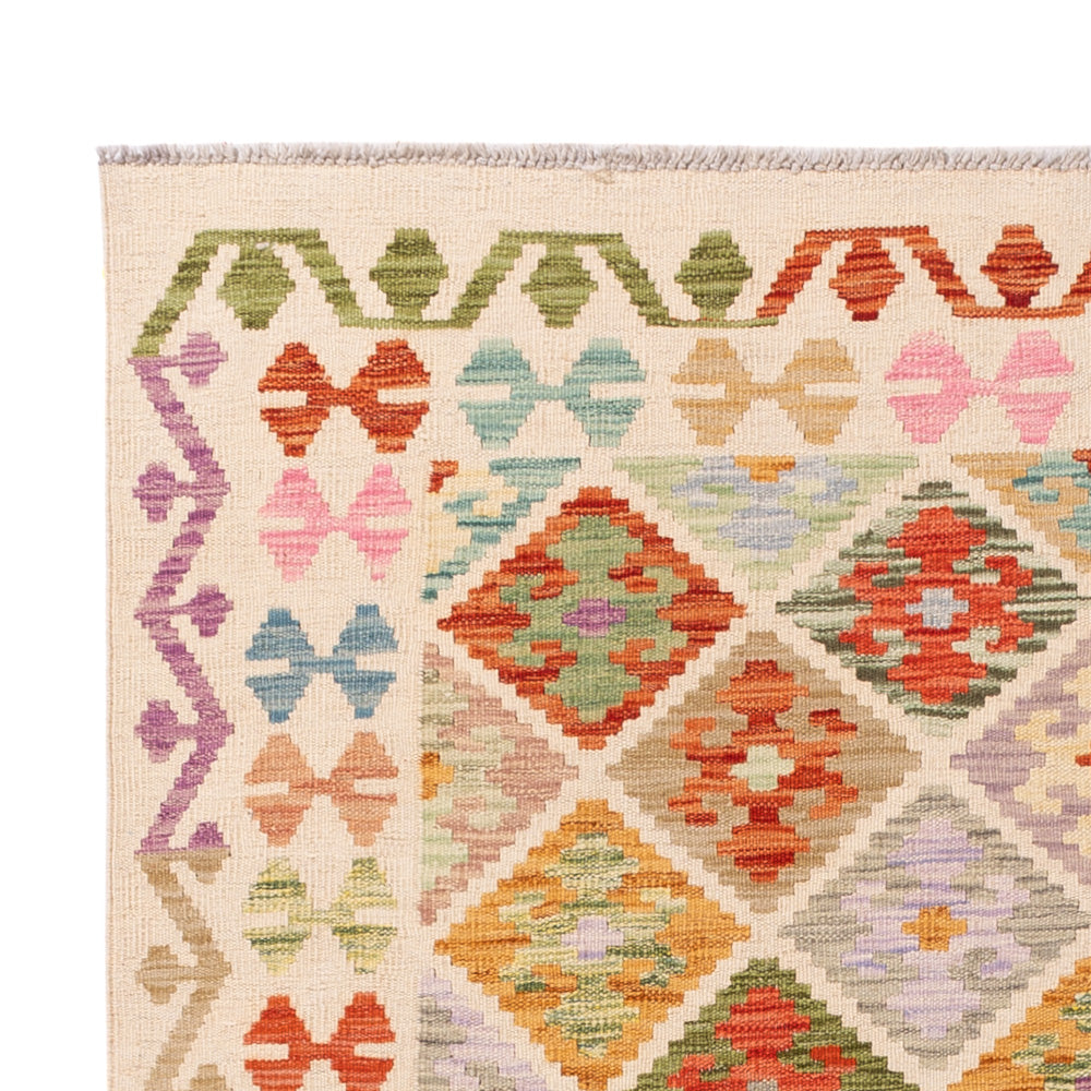 Kilim Maimana Tappeto 196x148cm - Tappeto di lana