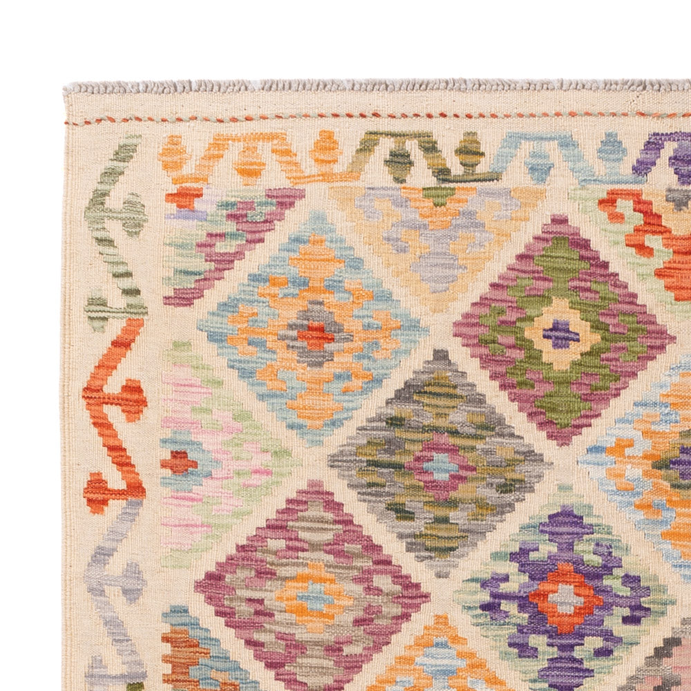 Kilim Maimana Tappeto 197x150cm - Tappeto di lana