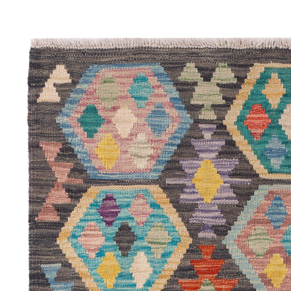 Kilim Maimana Tappeto 151x100cm - Tappeto di lana
