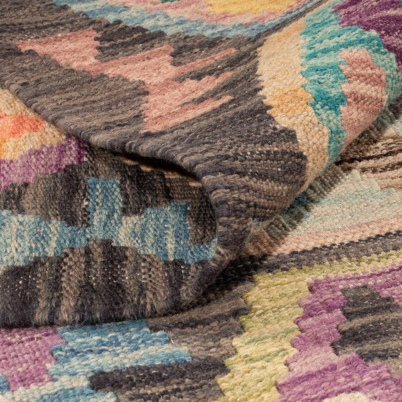 Kelim Teppich - Splash - 151 x 100 cm - bunt