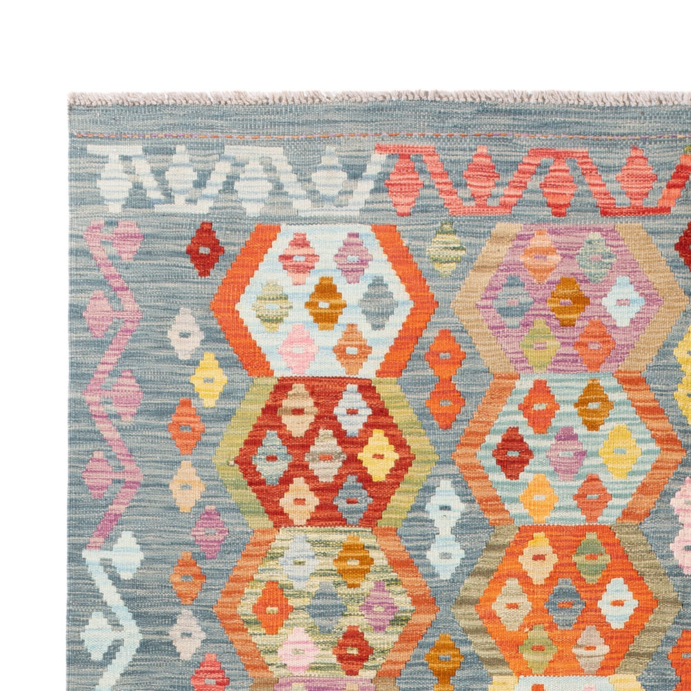 Kilim Maimana Tappeto 242x178cm - Tappeto di lana