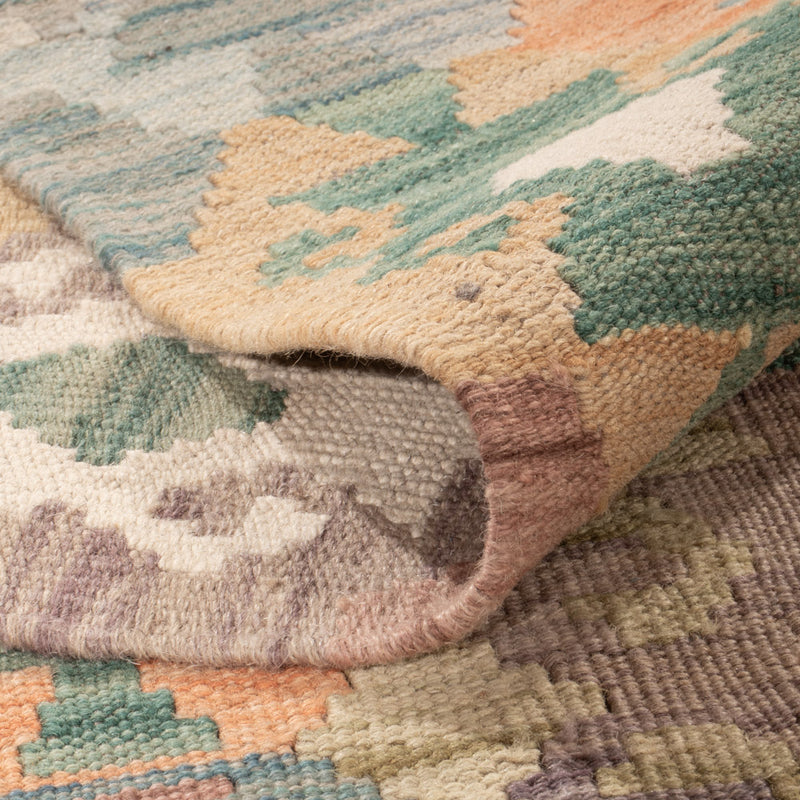 Kelim Teppich - Splash - 242 x 172 cm - bunt