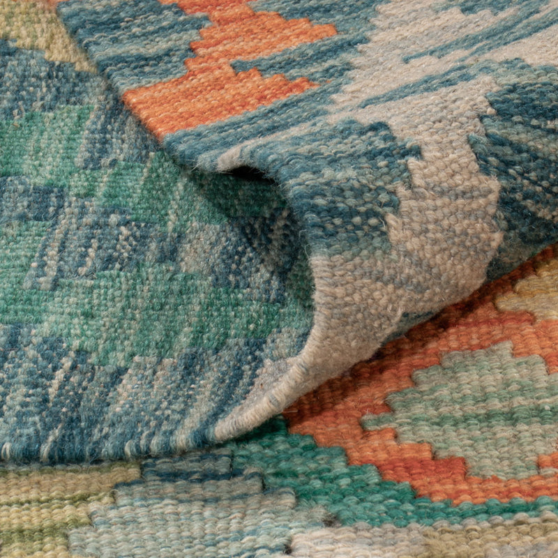 Kelim Teppich - Splash - 245 x 173 cm - bunt