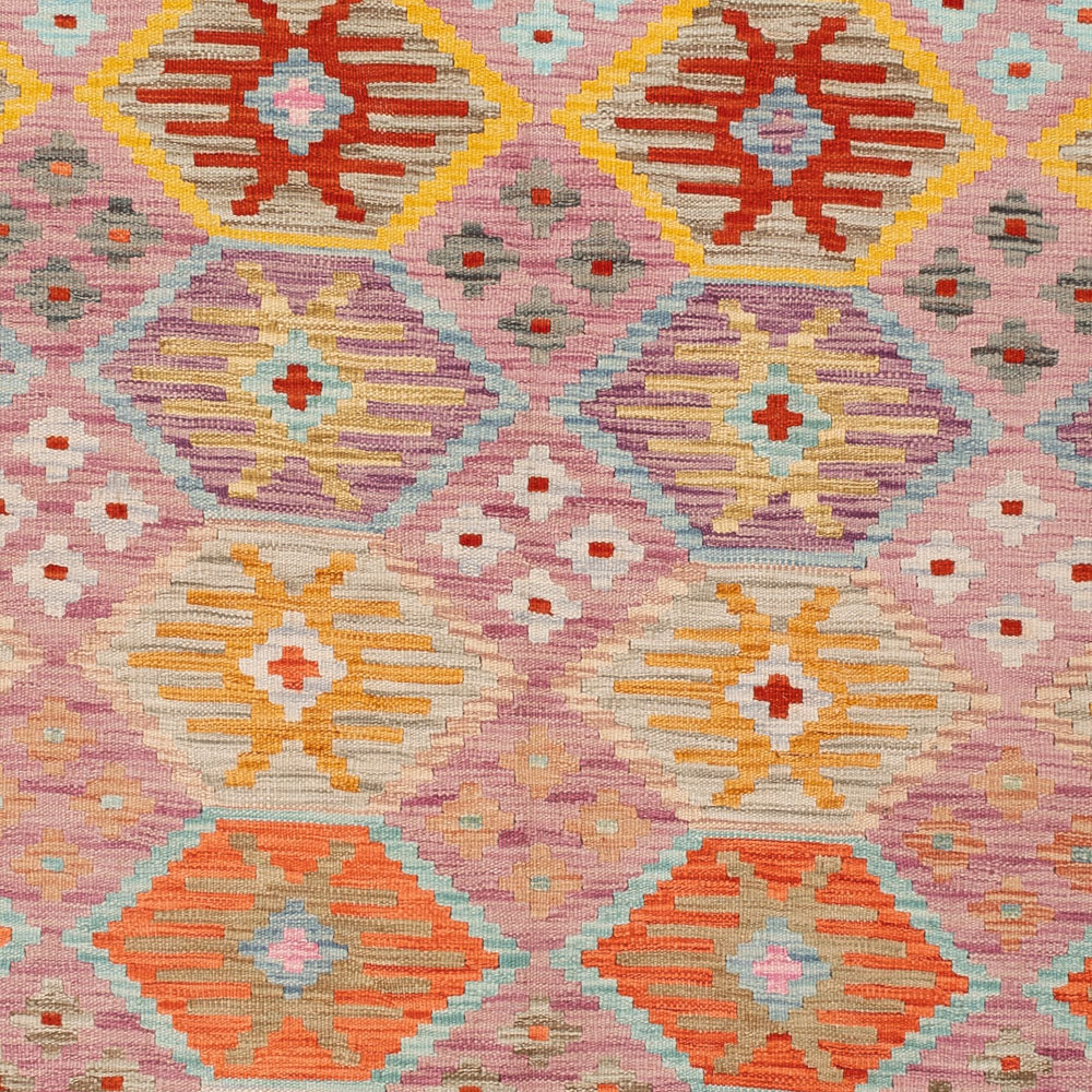 Kelim Teppich - Splash - 246 x 174 cm - bunt