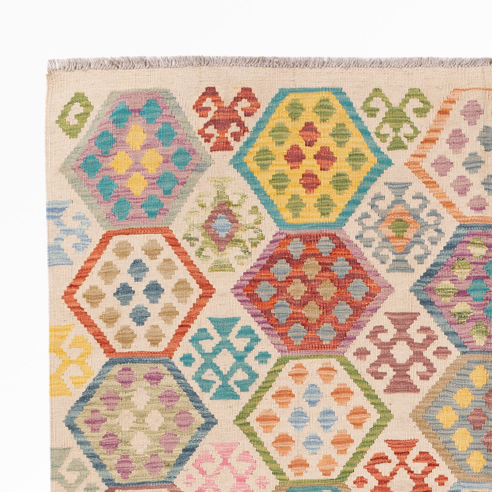 Kilim Maimana Tappeto 235x176cm - Tappeto di lana