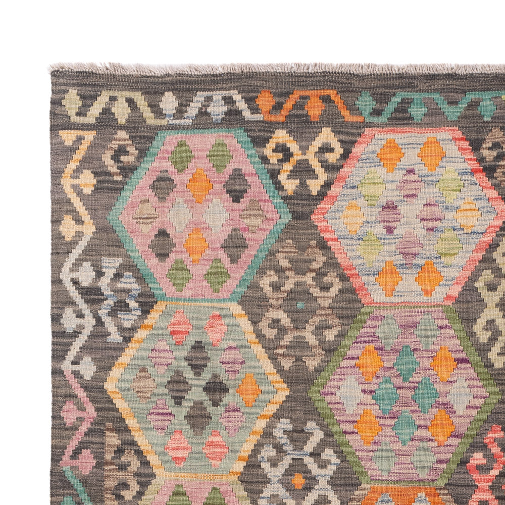 Kilim Maimana Tappeto 241x185cm - Tappeto di lana