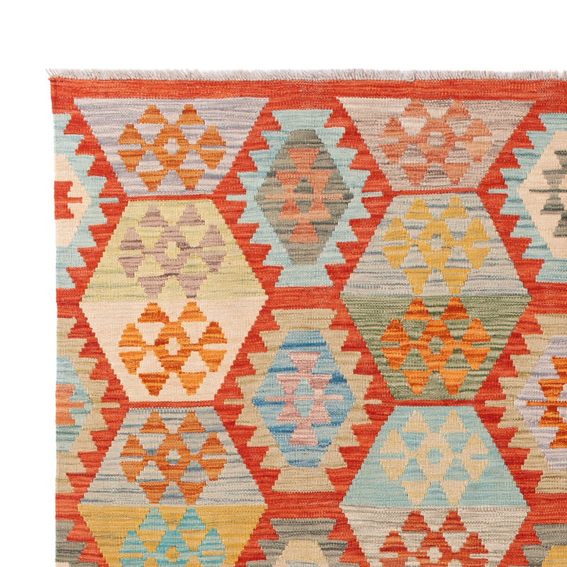Kelim Teppich - Splash - 238 x 183 cm - bunt