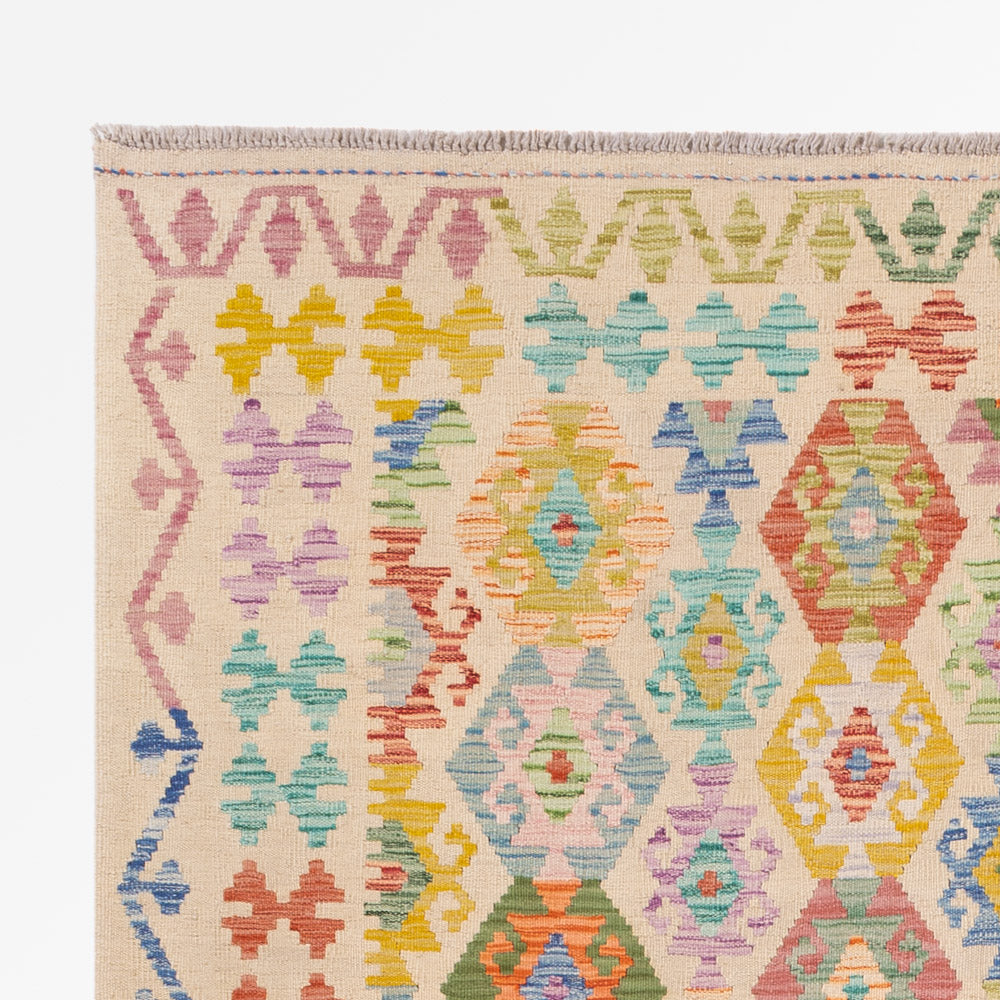 Kilim Maimana Tappeto 246x179cm - Tappeto di lana