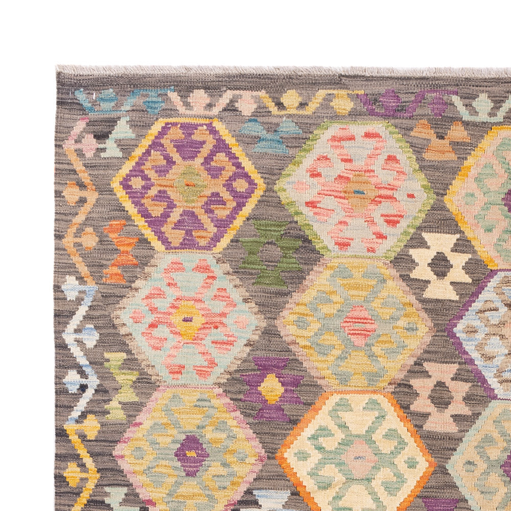 Kilim Maimana Tappeto 237x185cm - Tappeto di lana