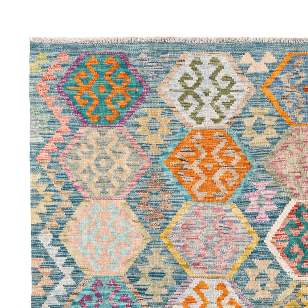 Kilim Maimana Tappeto 254x180cm - Tappeto di lana