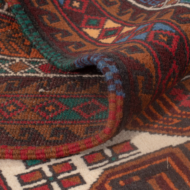 Belutsch Teppich - 140 x 90 cm - creme