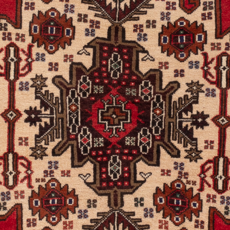Belutsch Teppich - 140 x 90 cm - rot