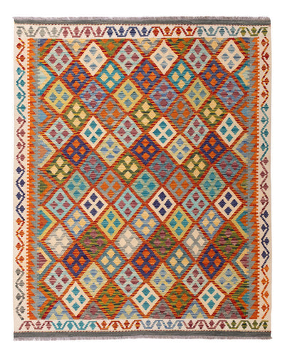 Kilim Maimana Tappeto 158x197cm - Tappeto di lana