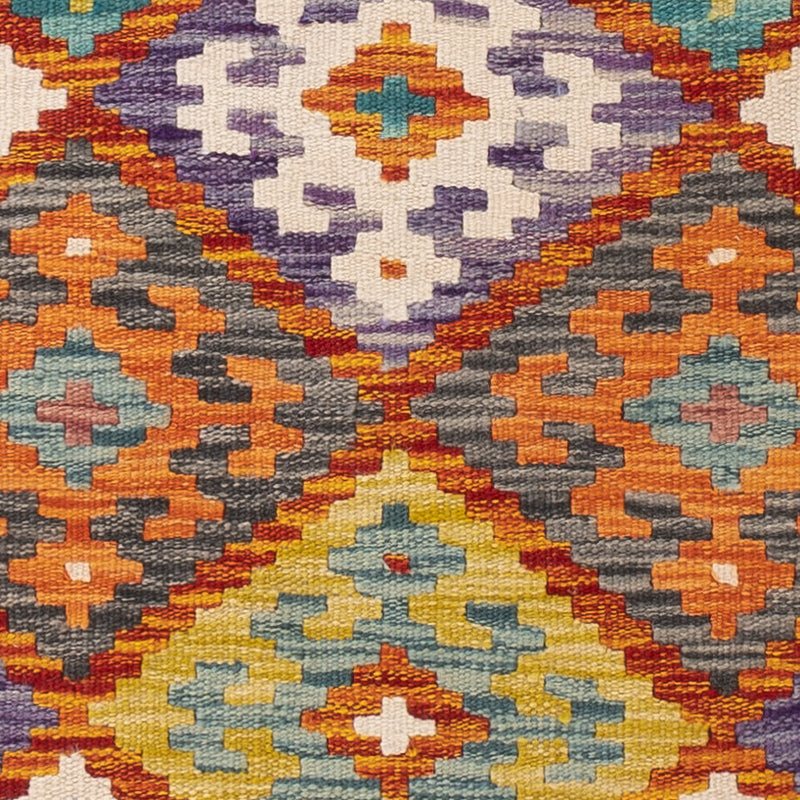 Kelim Teppich - Splash - 150 x 104 cm - bunt