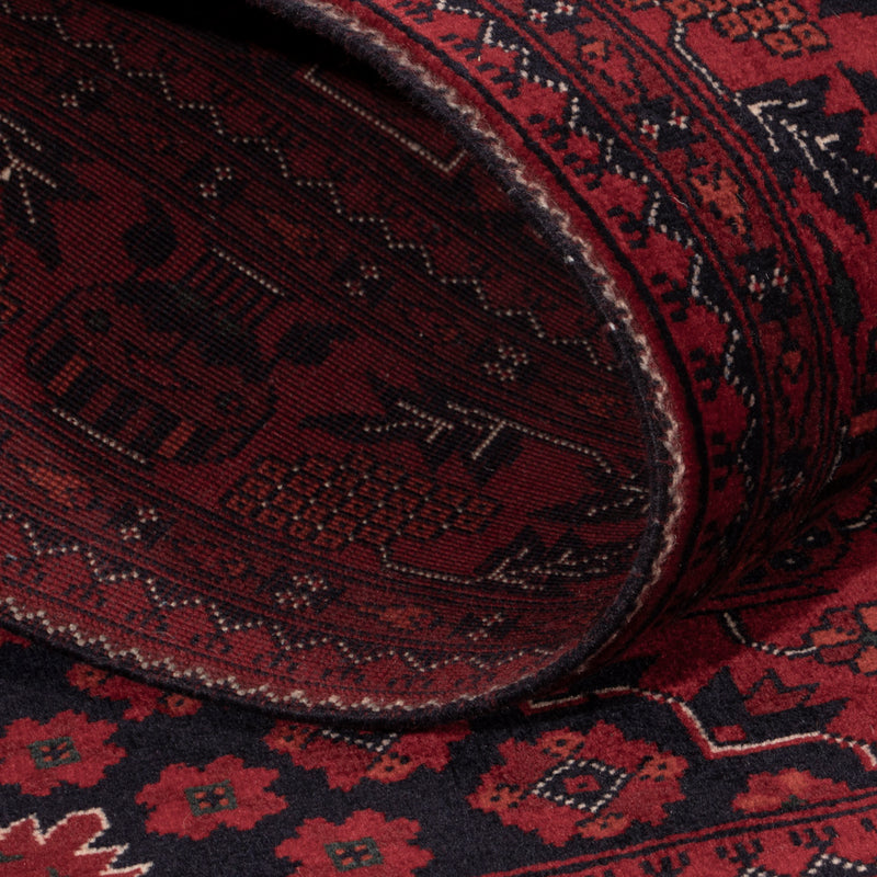 Afghan Teppich - Royal - 150 x 100 cm - rot