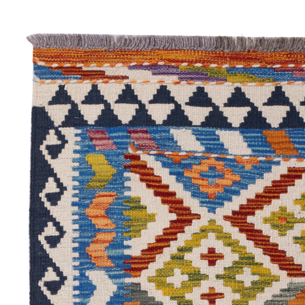 Kilim Maimana Tappeto 146x95cm - Tappeto di lana