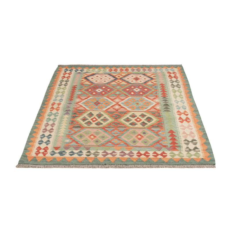 Kelim Teppich - Splash - 147 x 104 cm - bunt