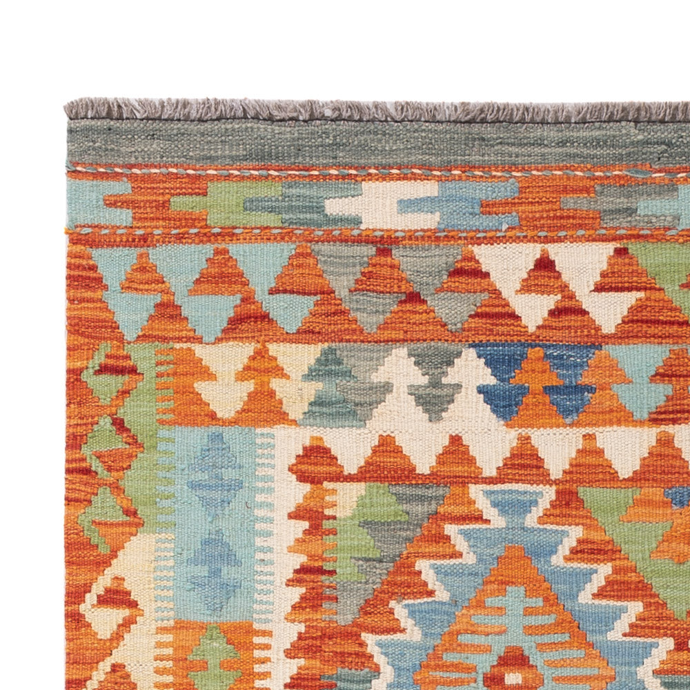 Kelim Teppich - Splash - 155 x 103 cm - bunt