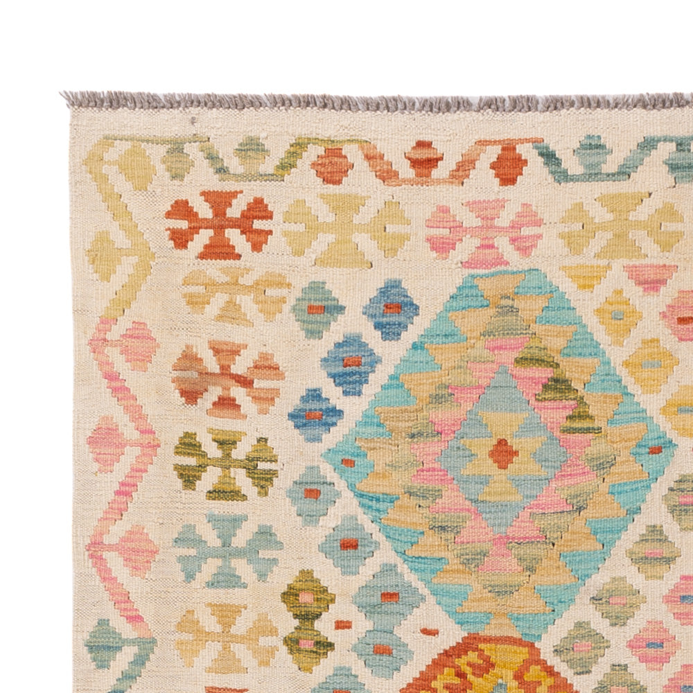 Kilim Maimana Tappeto 208x145cm - Tappeto di lana