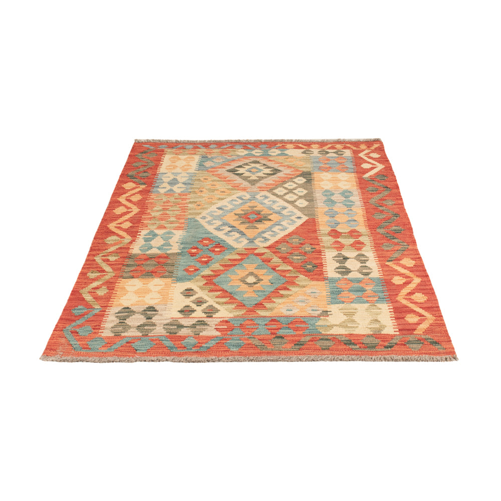 Kelim Teppich - Splash - 162 x 102 cm - bunt