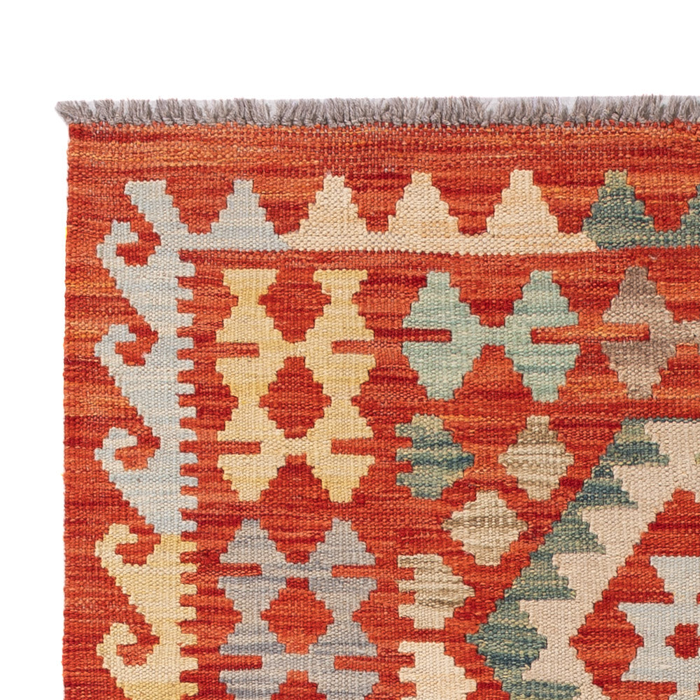 Kelim Teppich - Splash - 150 x 98 cm - bunt