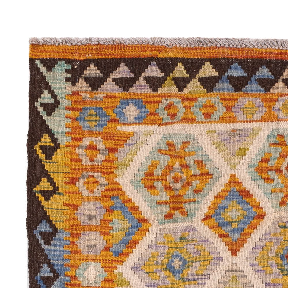 Kelim Teppich - Splash - 147 x 103 cm - bunt