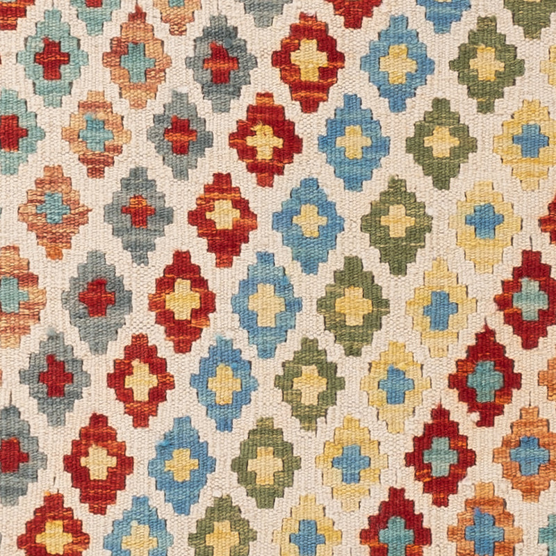 Kelim Teppich - Splash - 155 x 102 cm - bunt