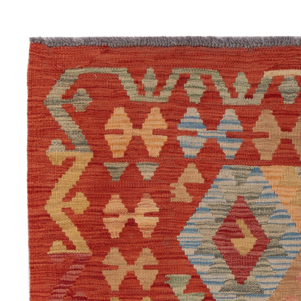 Kelim Teppich - Splash - 141 x 98 cm - bunt