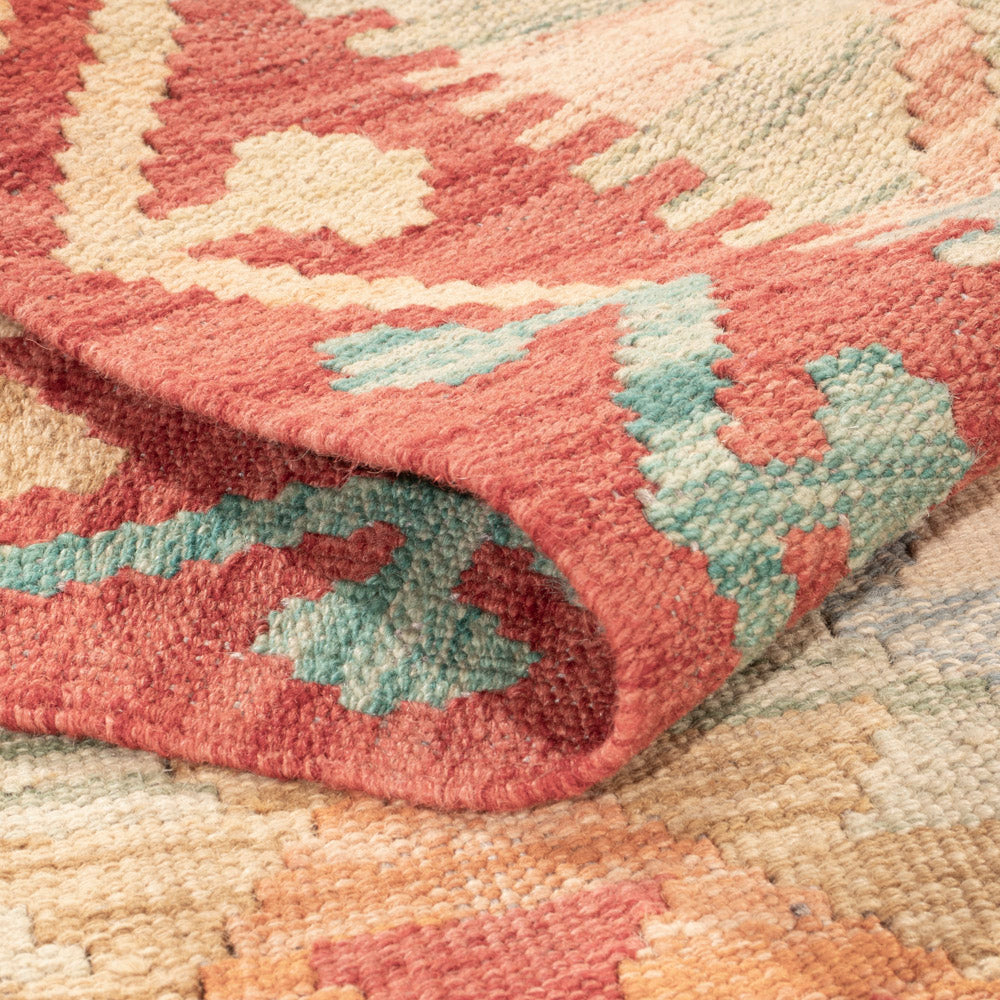 Kelim Teppich - Splash - 150 x 98 cm - bunt