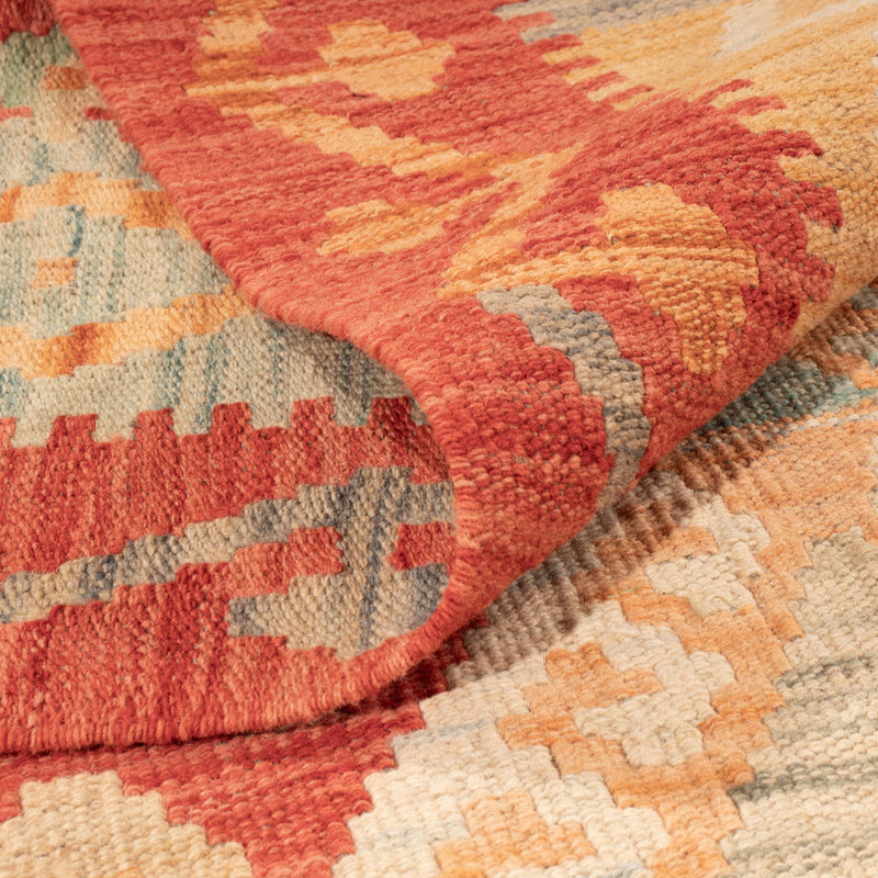 Kelim Teppich - Splash - 154 x 101 cm - bunt