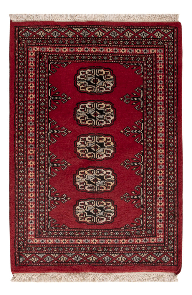 Pakistan Teppich - 89 x 61 cm - rot