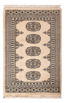 Pakistan Teppich - 92 x 61 cm - creme