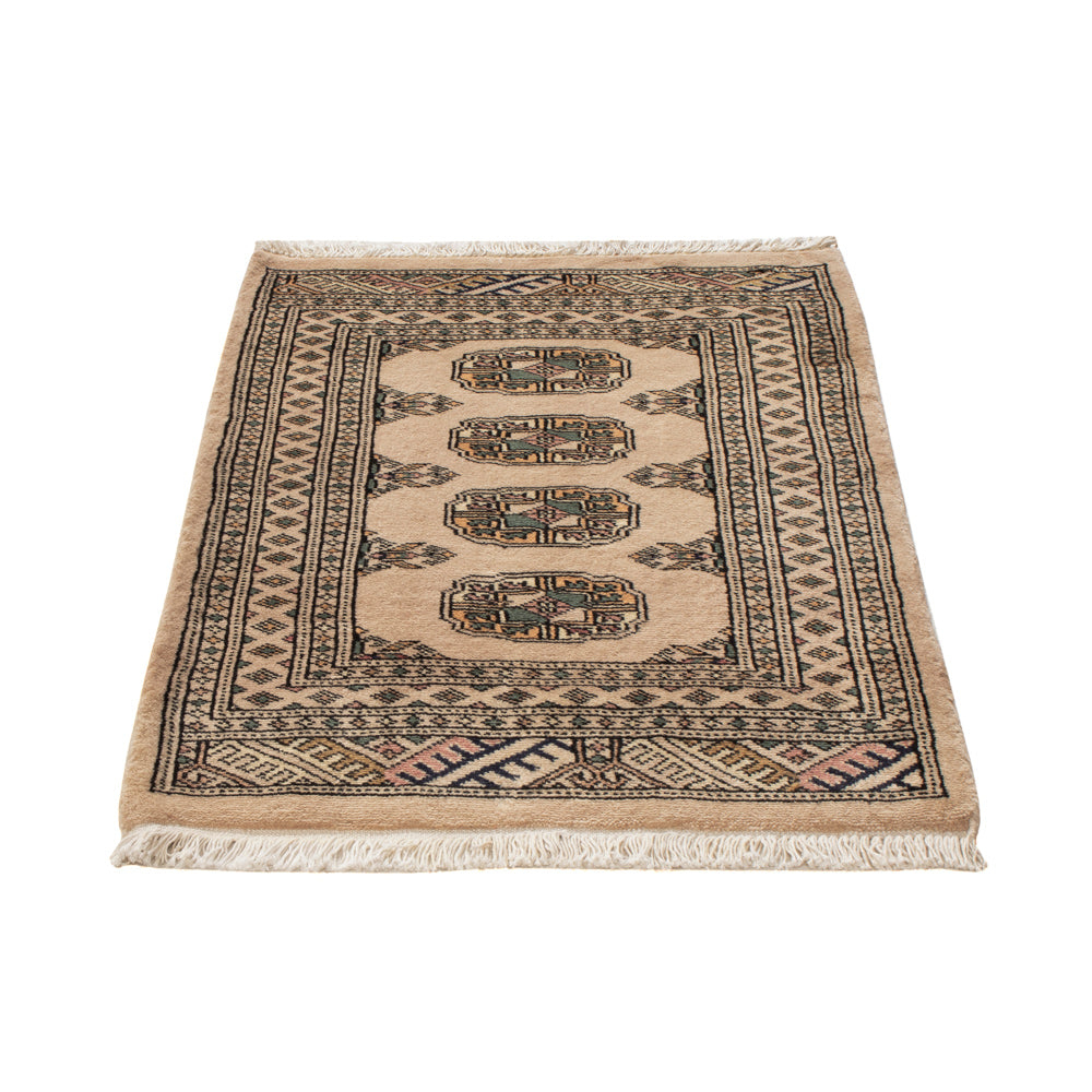 Pakistan Teppich - 91 x 65 cm - creme
