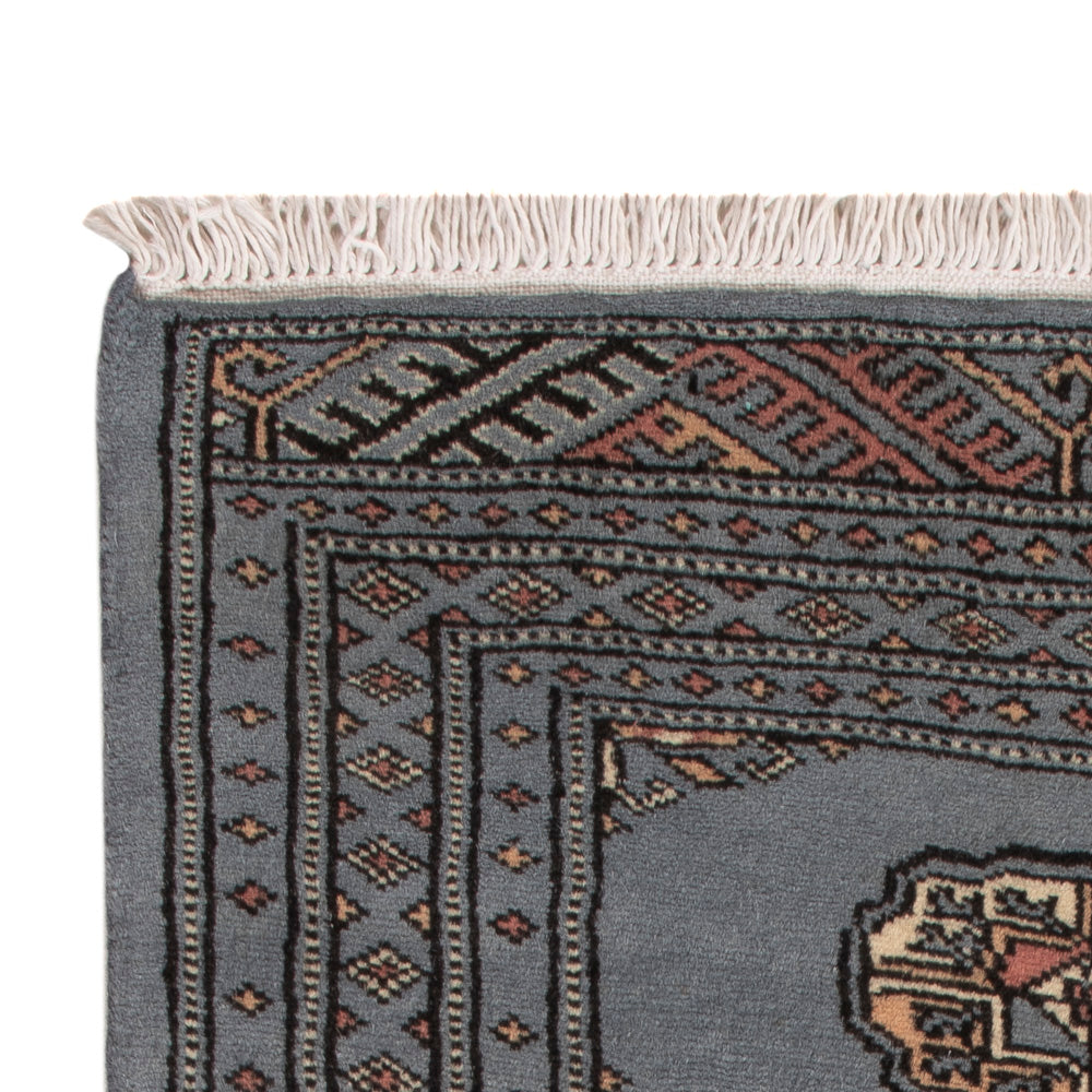 Pakistan Teppich - 99 x 61 cm - hellblau