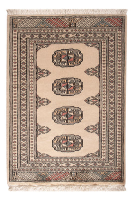 Pakistan Teppich - 92 x 66 cm - creme