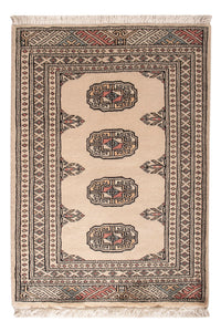 Pakistan Teppich - 92 x 66 cm - creme