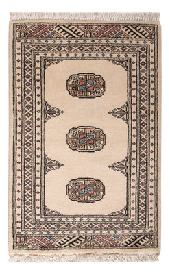 Pakistan Teppich - 92 x 63 cm - creme