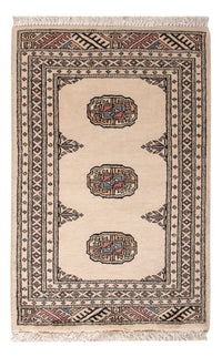 Pakistan Teppich - 92 x 63 cm - creme