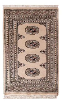 Pakistan Teppich - 93 x 62 cm - creme