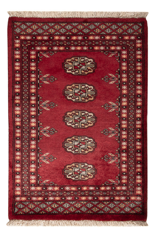 Pakistan Teppich - 95 x 67 cm - rot