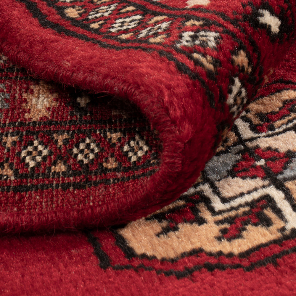 Pakistan Teppich - 90 x 60 cm - rot