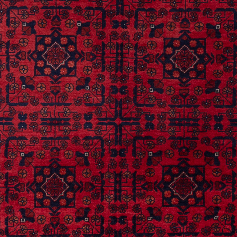 Afghan Teppich - Royal - 154 x 102 cm - rot